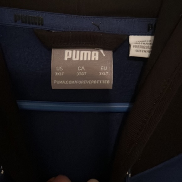 Puma Big & Tall 3XLT Sweat Suit Never Worn Brand New $75 OBO - Picture 3 of 5